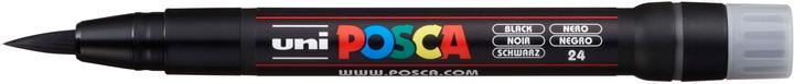 Actual product image Posca Brush tip marker (Black, 10 mm, 1 x)