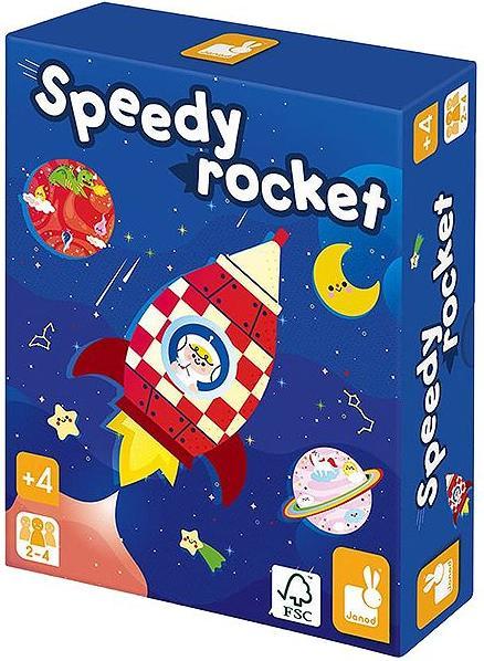 Immagine prodotto Janod Gioco Rocket veloce (Tedesco, Francese, Inglese, Italiano)