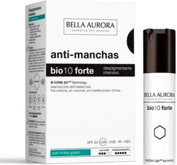 Produktbild Bella Aurora BIO10 FORTE despigmentante intensivo piel mixta 30 ml (30 ml, Tagescreme)