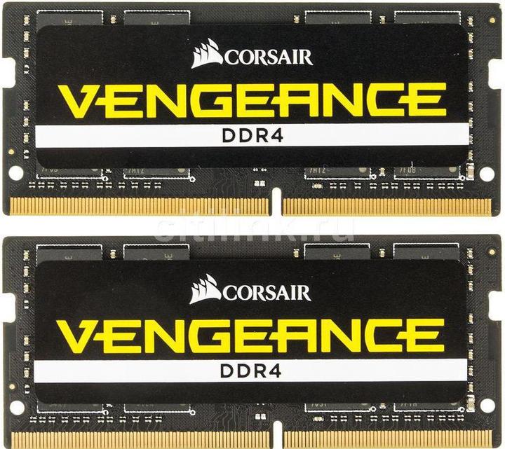 Productafbeelding Corsair Wraak (2 x 16GB, 2666 MHz, DDR4 RAM, SO-DIMM)