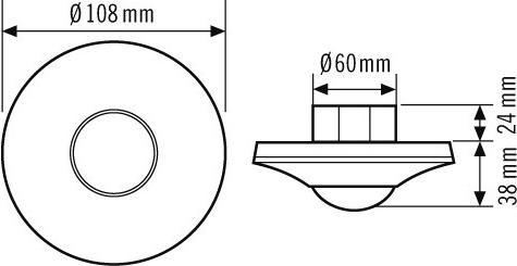 Produktbild Esylux Präsenzmelder (3 m)