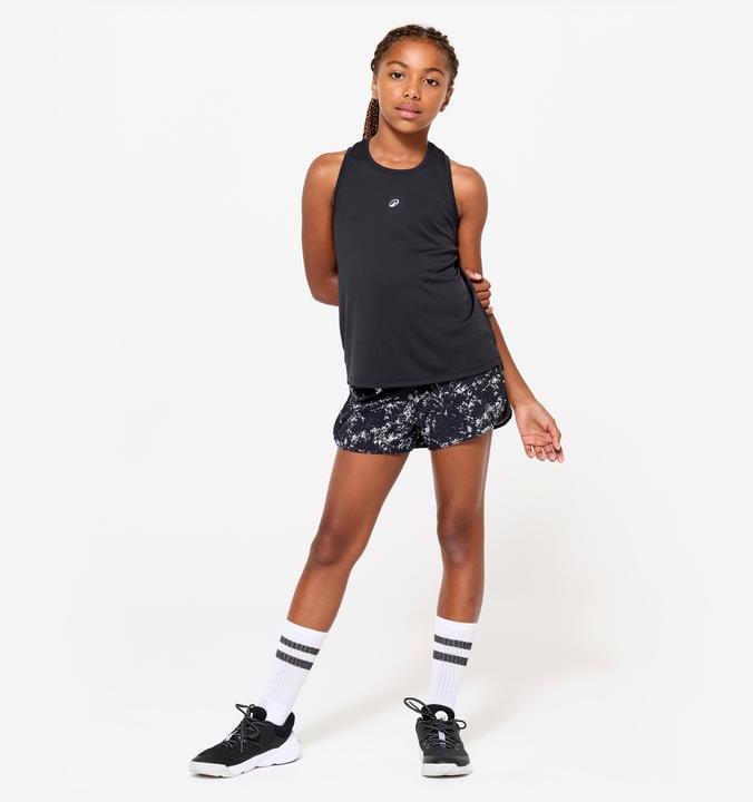 Produktbild Decathlon Shorts 2-in-1 Kinder atmungsaktiv - Print schwarz/weiss (10, 11, 12)