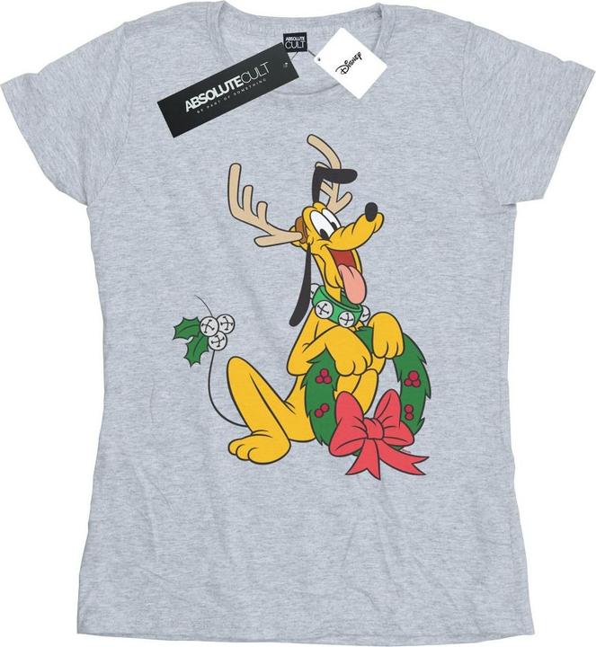Disney Pluto Christmas Reindeer TShirt (S)