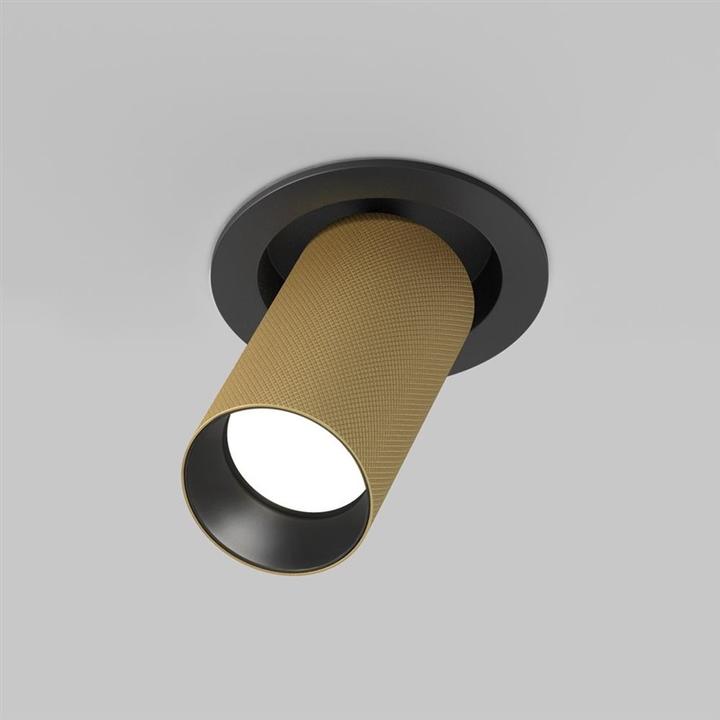 Gold matt, Black