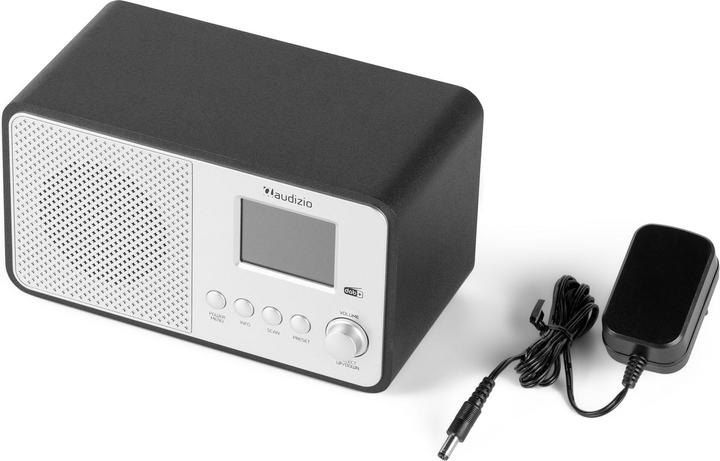 Produktbild Audizio DAB+ Radio Avio Silber, Radio Tuner: FM, DAB+ (DAB+, FM, Bluetooth)