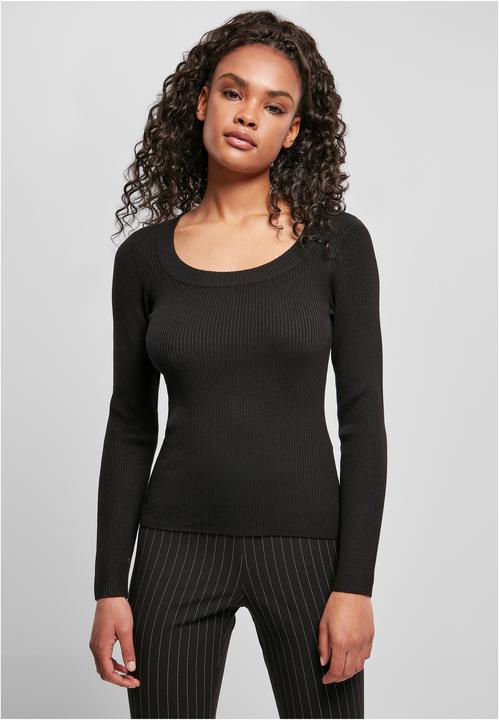 Actual product image Urban Classics Ladies Wide Neckline Sweater (XS)
