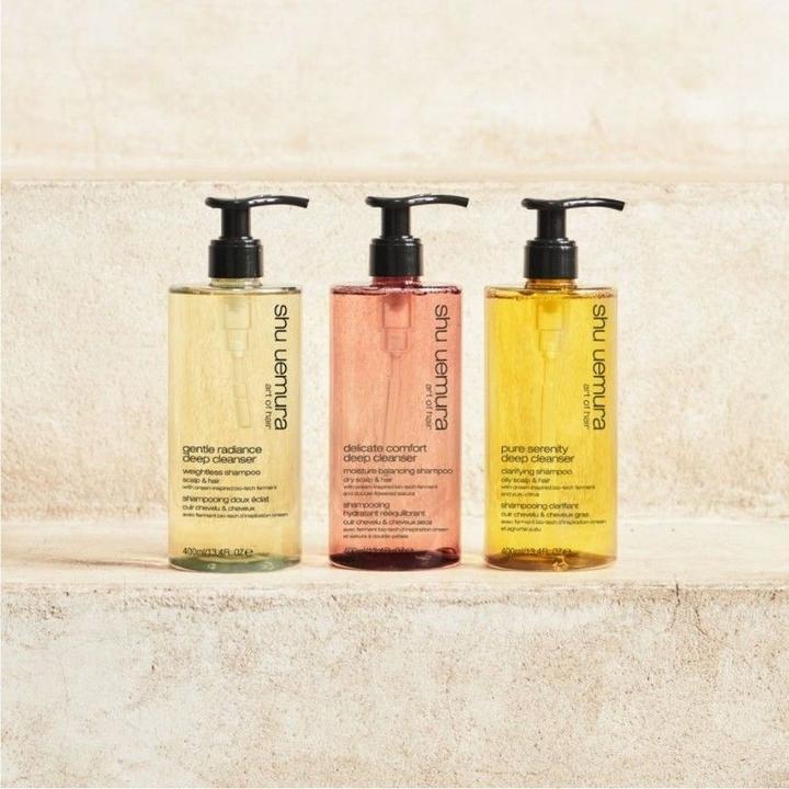 Immagine prodotto Shu Uemura Olio detergente detergente profondo Gentle Radiance (400 ml, Shampoo liquido)