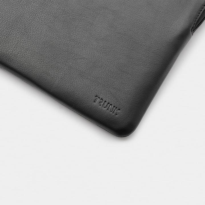 Actual product image Trunk Leather sleeve for MacBook Pro 16 (2021-2023), black (16", Apple)