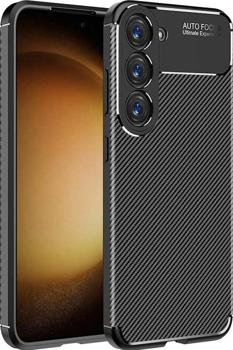 Image du produit Screenguard Étui TPU Design en carbone (Samsung Galaxy S23+)