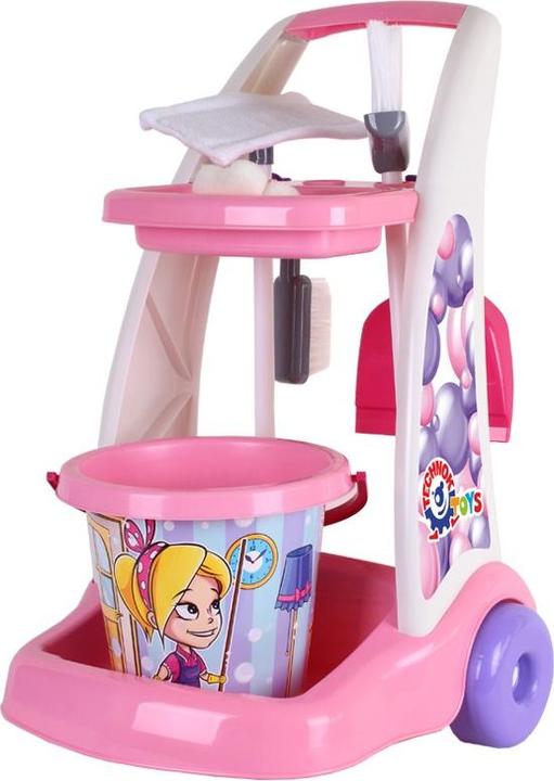 Actual product image Technok cleaning set with trolley