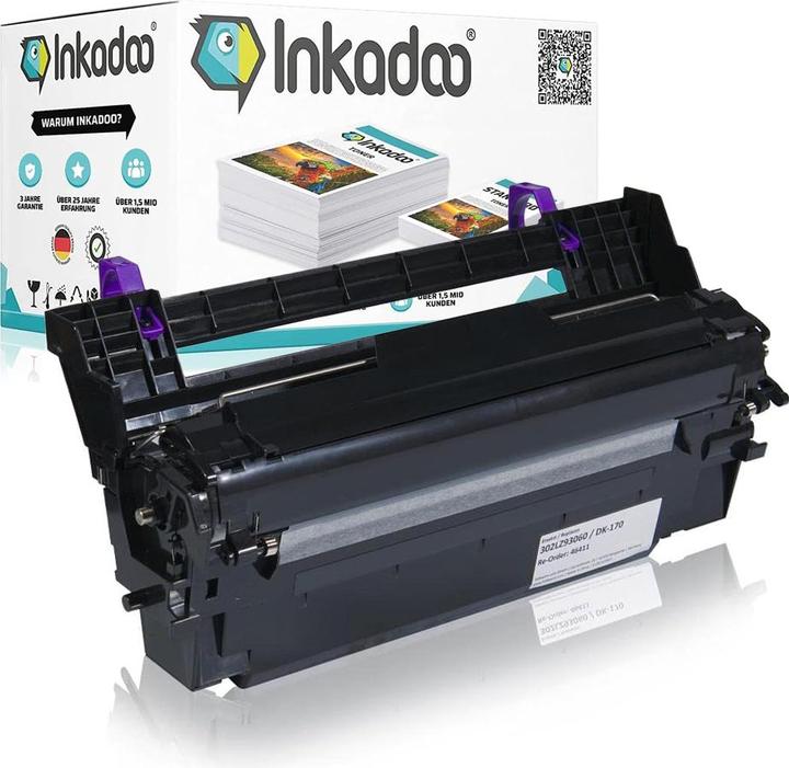 Produktbild Inkadoo Trommel kompatibel zu Kyocera 302LZ93060 / DK-170 Bildtrommel, farblos Keine