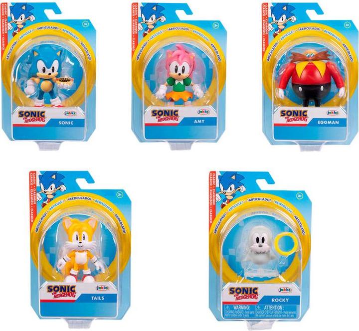 Productafbeelding Jakks Pacific Sonic the Hedgehog 2,5 Inch Figuur W19, Asst.