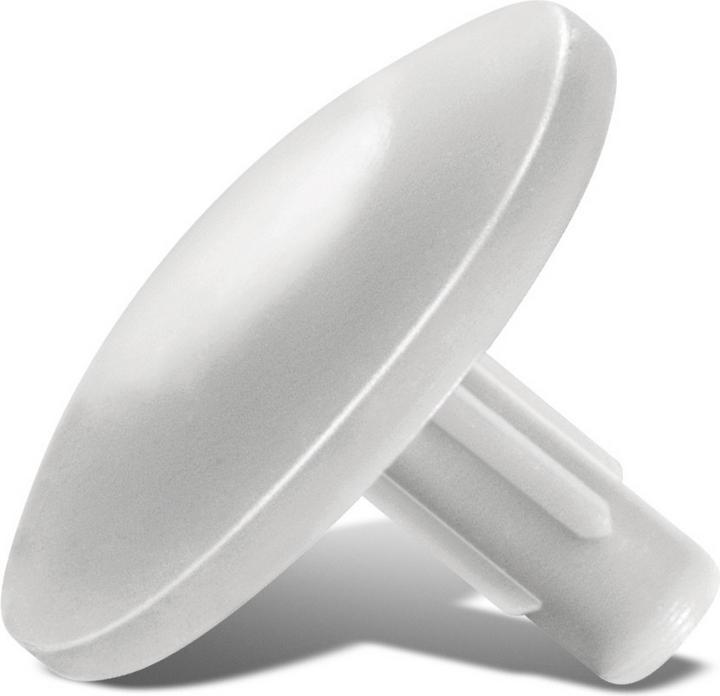 Actual product image Spax Cap R 89013 head bore white plastic