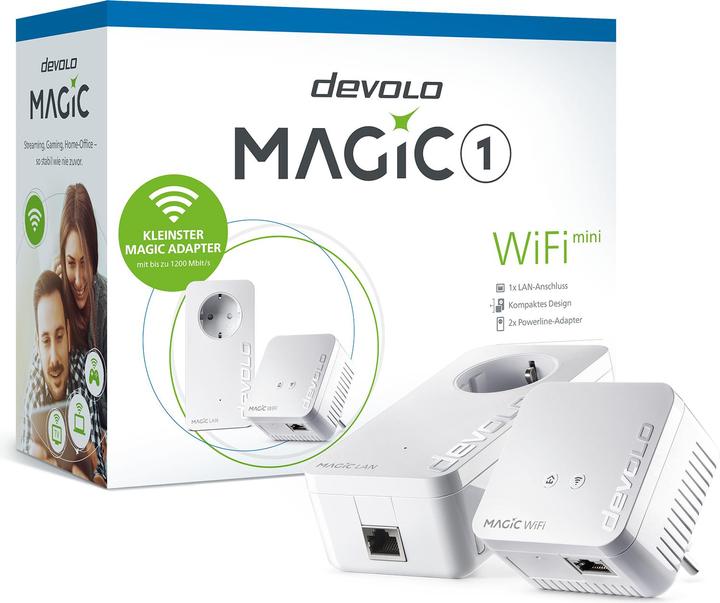 Produktbild Devolo Magic 1 WiFi mini Starter Kit (1200 Mbit/s)