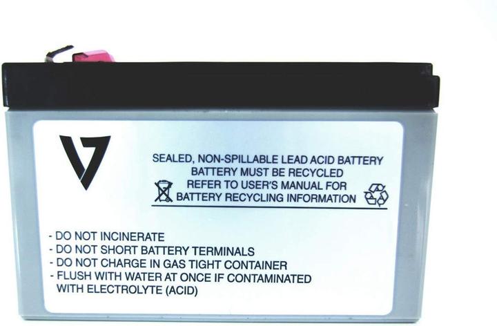 Image du produit V7 APCRBC110-V7-1E - Batterie pour onduleur (équivalent à : APC RBC110)