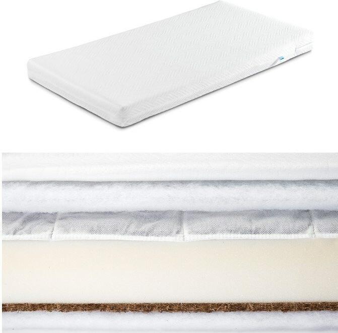 Produktbild Sensillo Buchweizen-Schaumstoff-Kokos-Matratze 14070 (11 cm) (140 x 70 cm)