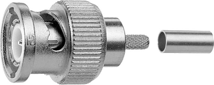 Produktbild Telegärtner BNC-Kabelstecker Crimp G30 50 Ohm, crimp/crimp, Professional, A0206, G30 (1.5/3.8), LMR-240