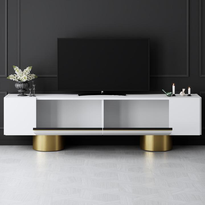 Immagine prodotto Skye Decor Bohem Gold TV Stand (180 x 50 x 30 cm)