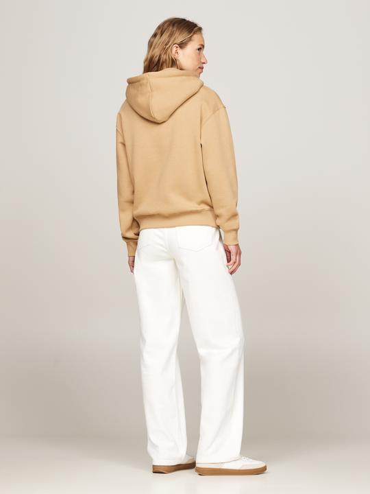 Actual product image Tommy Hilfiger Hoodie Dames Regular Fit - Beige - Maat L (L)