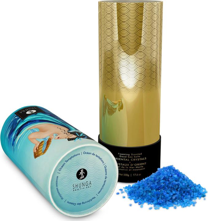 Actual product image Baci Shunga - Oriental Crystals Bath Salts - Ocean Temptations - 500 gram (Bath pearls)
