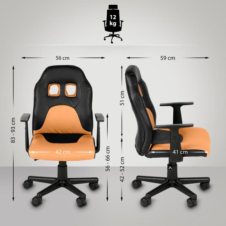 Actual product image CLP Kinder Bürostuhl Fun