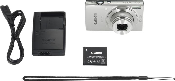 Actual product image Canon IXUS 190 - Import (4.3 - 43 mm, 20 Mpx, 1/2,3'')