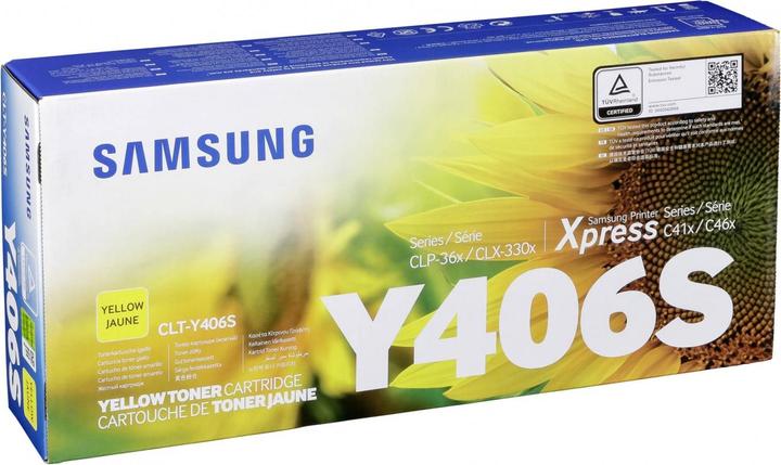 Actual product image Samsung Clt-Y406s (Y)