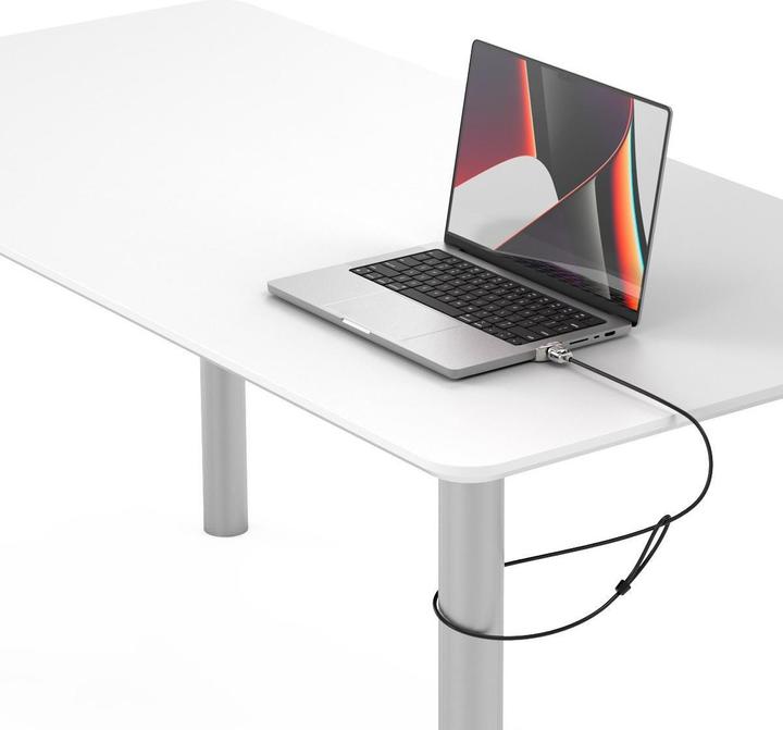Produktbild Maclocks Ledge adapter for 2021 M1 MacBook Pro 14" + Keyed Cable Lock (ETA April 1st)