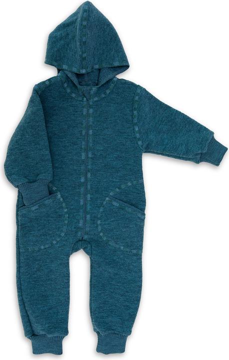 Engel Baby-Overall mit Kapuze und Reissverschluss
