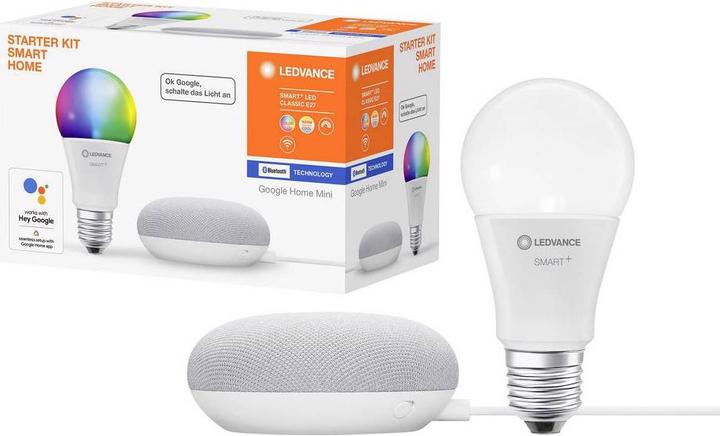 Produktbild Ledvance Starterkit Beleuchtung (E27, 10 W, 810 lm, 1 x, F)