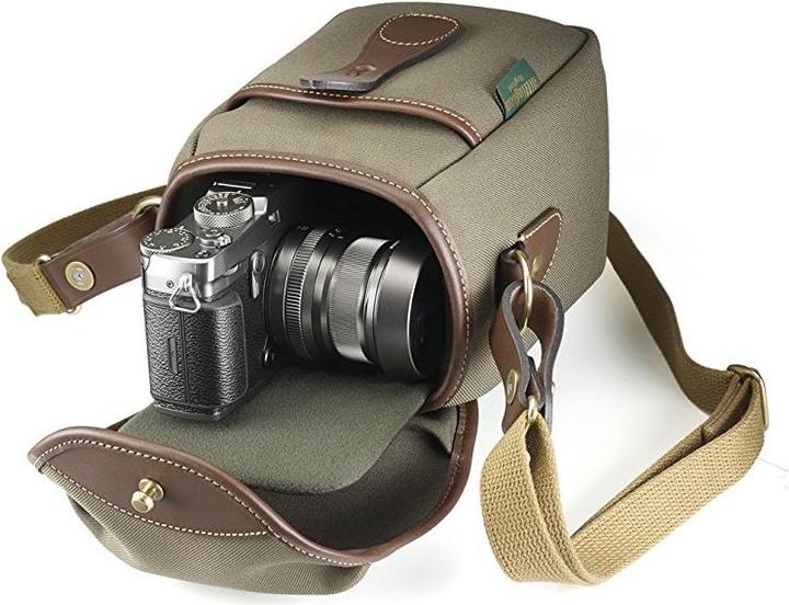 Actual product image Billingham 72 Sage Fibrenyte / Chocolate (Kamera Bereitschaftstasche, 1.38 l)