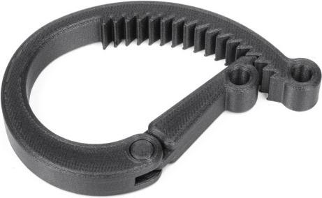 Image du produit Prusa Prusament PETG Fibre de carbone noir 1kg (PETG, Carbone, 1.75 mm, 1000 g, Noir)