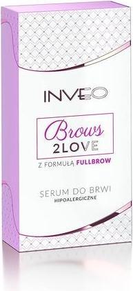 Immagine prodotto Inveo Brows 2 Love Siero per sopracciglia che stimola la crescita dei capelli 3,5 ml (Trasparente)