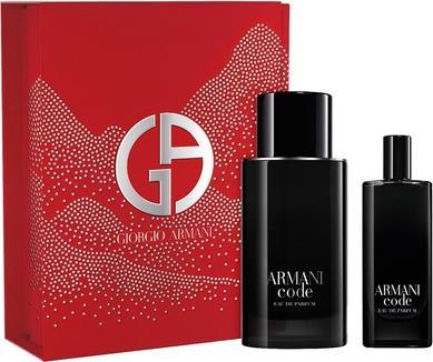 Giorgio Armani Code Eau De Parfum Geschenkset 75ml EDP und 15ml (Parfum set)