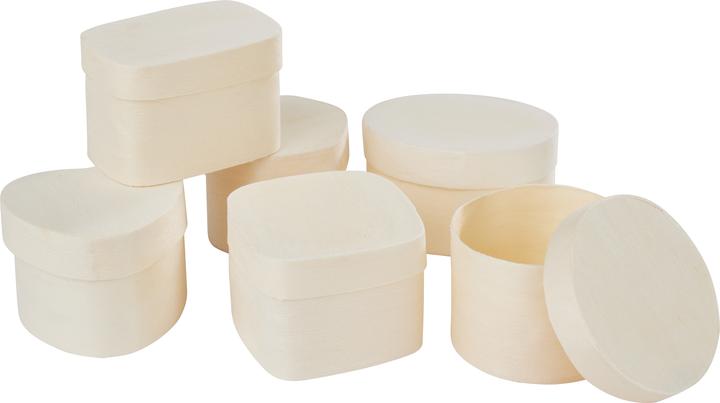 Immagine prodotto VBS Scatole di patatine XXL "Shape mix", set da 12, circa 4 - 6 cm