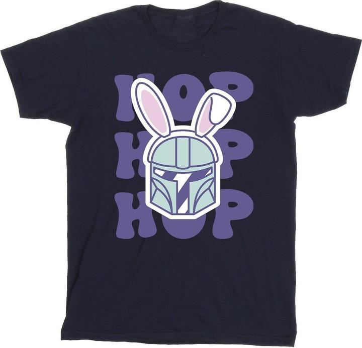Star Wars The Mandalorian Hop Into Easter TShirt (M)