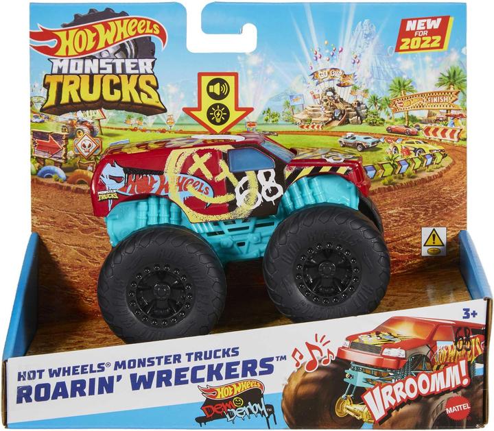 Produktbild Hot Wheels Monster Trucks Roarin Wreckers, assortiert