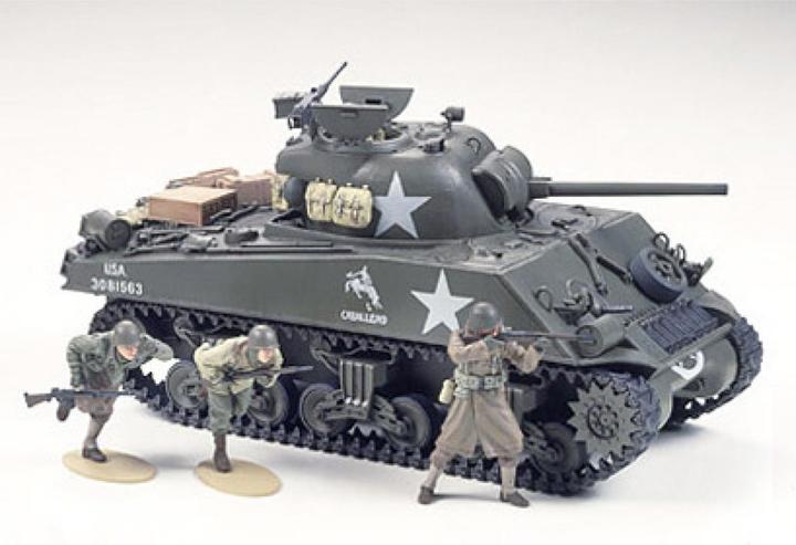 Actual product image Tamiya M4A3 Sherman 75mm Gun
