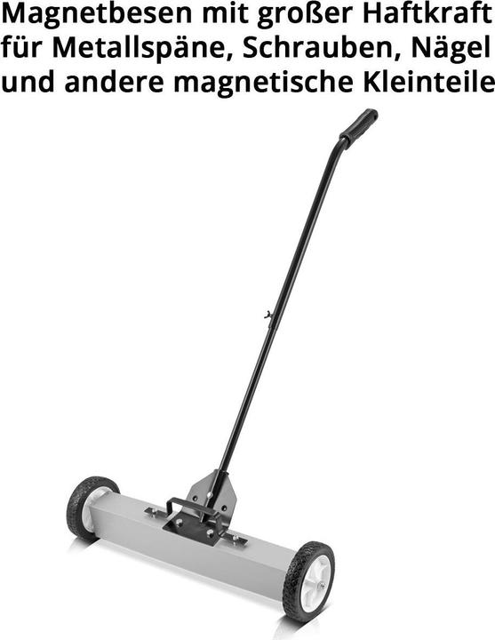 Actual product image Stahlwerk Magnetic floor sweeper MBK-24 ST with 610 mm width 17.5 kg capacity