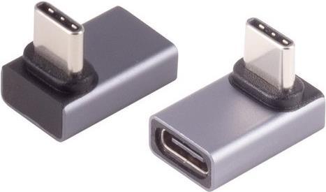 Produktbild Shiverpeaks S/CONN maximum connectivity USB-C® Adapter, 4.0, 90° Winkel oben/unten, Pro (USB Typ-C)