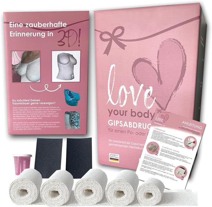 Produktbild Bambelina 3D Gipsabdruck-Set für Paare