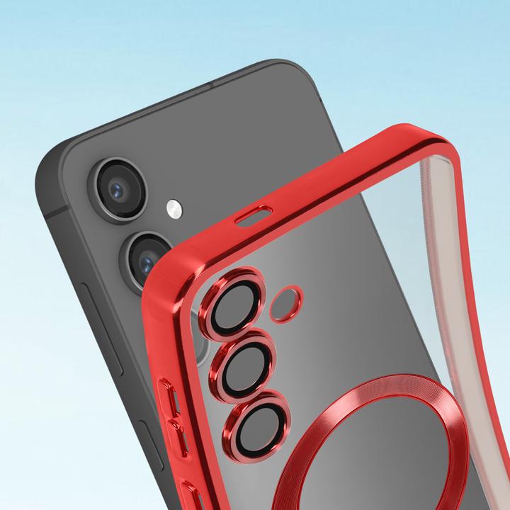 Actual product image Avizar Chrome Mobile Phone Cover Series (Samsung Galaxy S24)