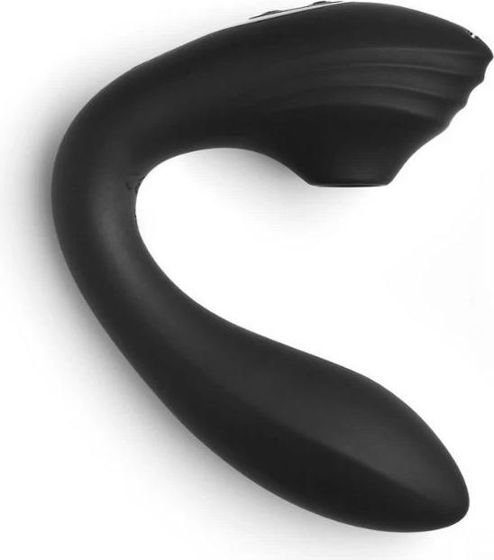Actual product image So Divine Pearl Vibe G-spot Suction Simulator - Black