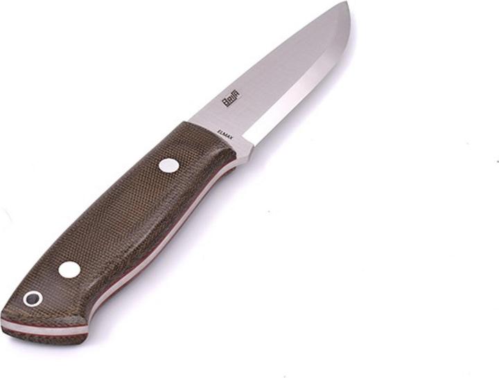 Image du produit Brisa Trapper 95 Elmax Green Micarta Scandi Firesteel (9.50 cm)