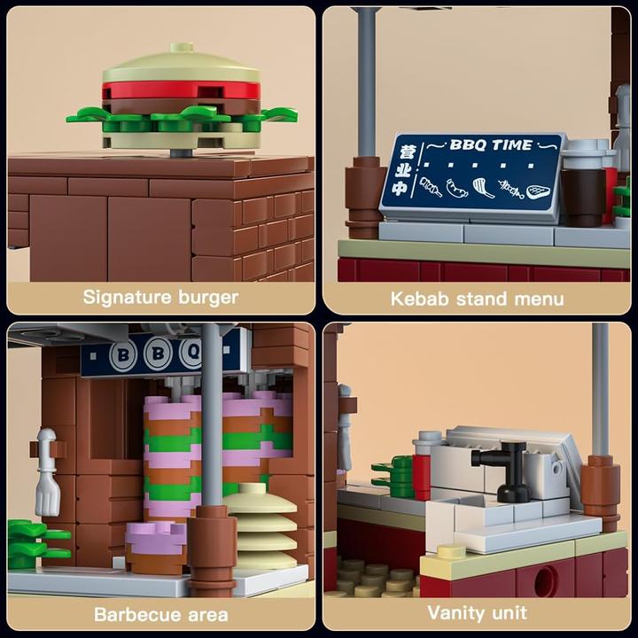 Produktbild Mould King BBQ Stand