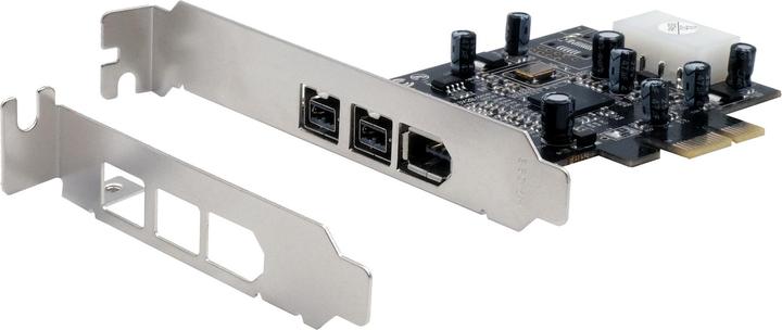 Immagine prodotto Exsys GmbH Scheda PCI-Express FireWire 1394b/a con 3 porte (TI)
