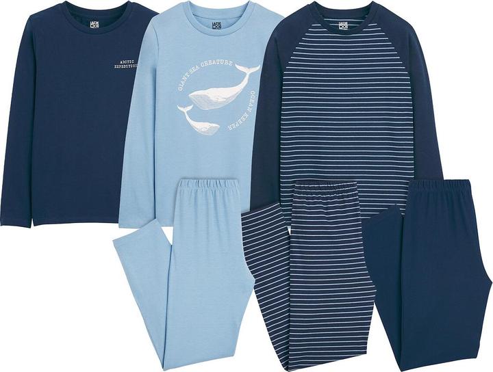 Produktbild La Redoute Collections 3er-Pack Jersey-Pyjamas