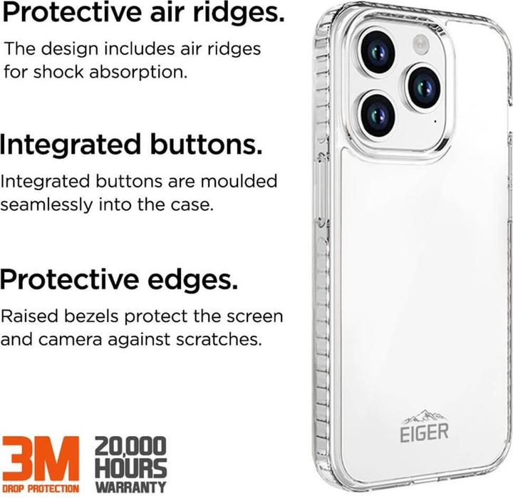 Actual product image Eiger Ice Grip Case (Apple iPhone 15 Pro Max)