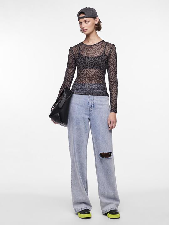 Produktbild Pieces Pcninni Ls Mesh Top Noos Bc (M)