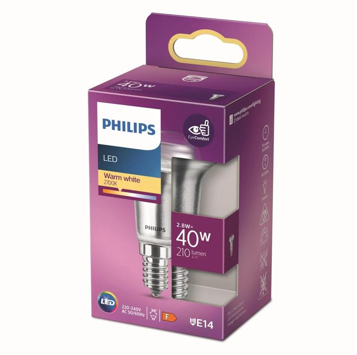 Produktbild Philips Reflektor (E14, 2.80 W, 210 lm, 1 x, F)